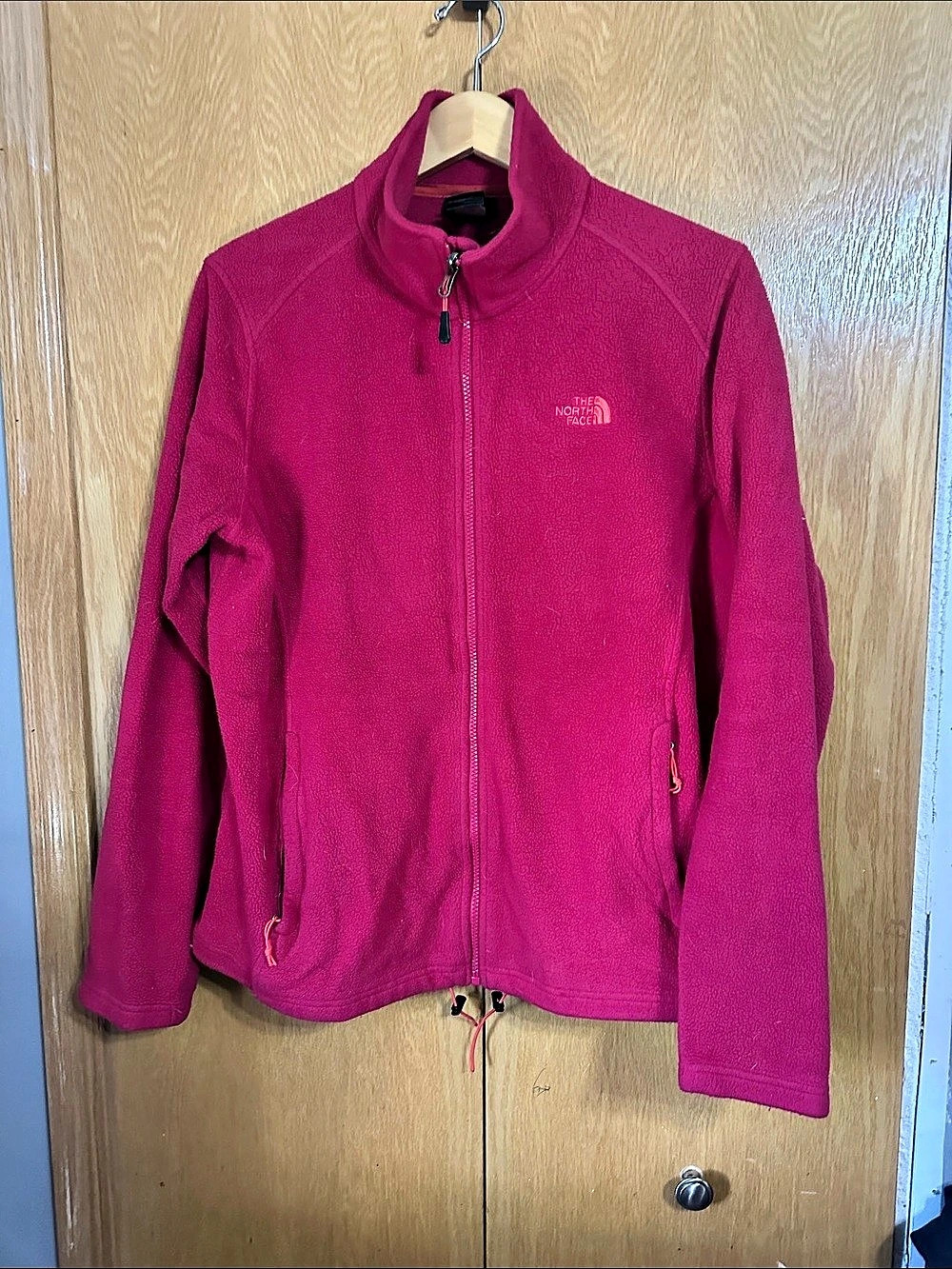 The North Face Women's Fleece Full-Zip Jacket Pink XL
